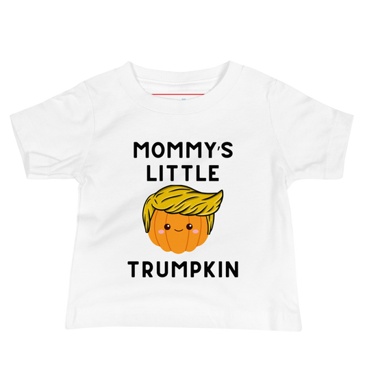 Mommy's Little Trumpkin | Pro-Trump Baby T-Shirt by Lil' Patritots