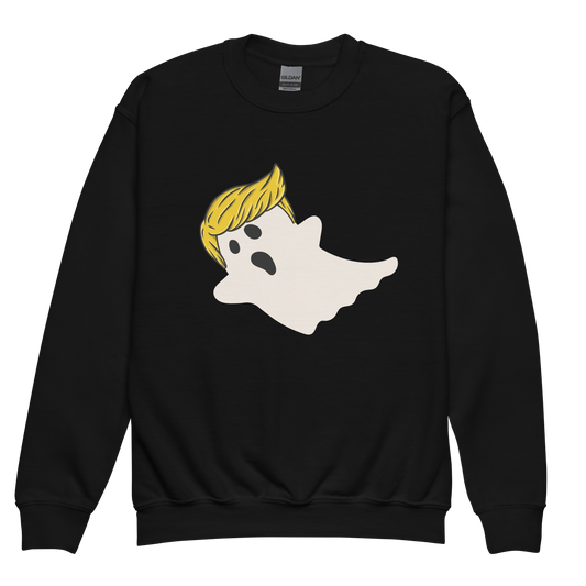 Make Halloween Great Again Youth Crewneck Sweatshirt | Pro-Trump Kids' Apparel by Lil' Patritots