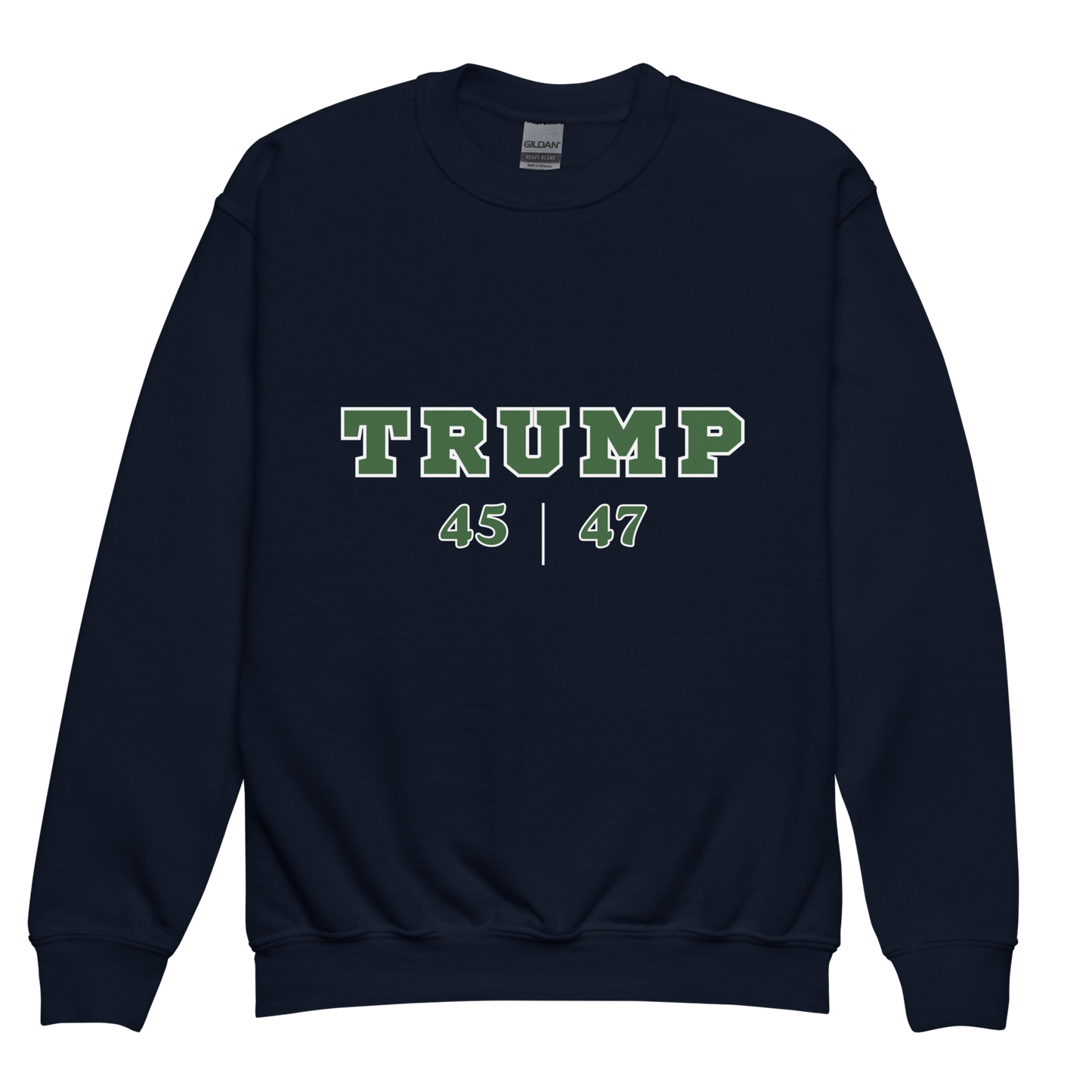 TRUMP Youth Crewneck Sweatshirt | Pro-Trump Kids' Apparel by Lil' Patritots